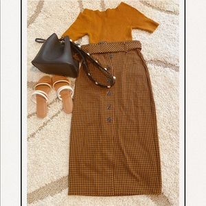 Zara Midi Skirt